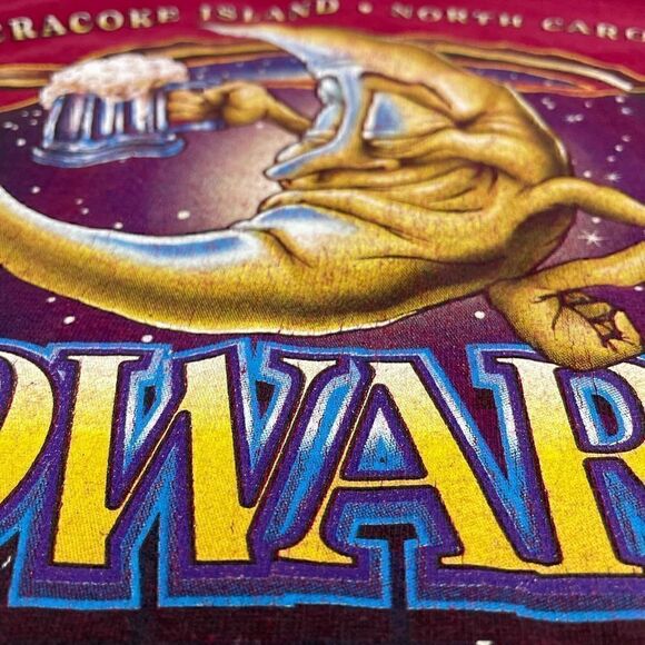 𝅺moon and Stars Pub Brewery Bar Large Back Graphic T-shirt Medium - Picture 6 of 6